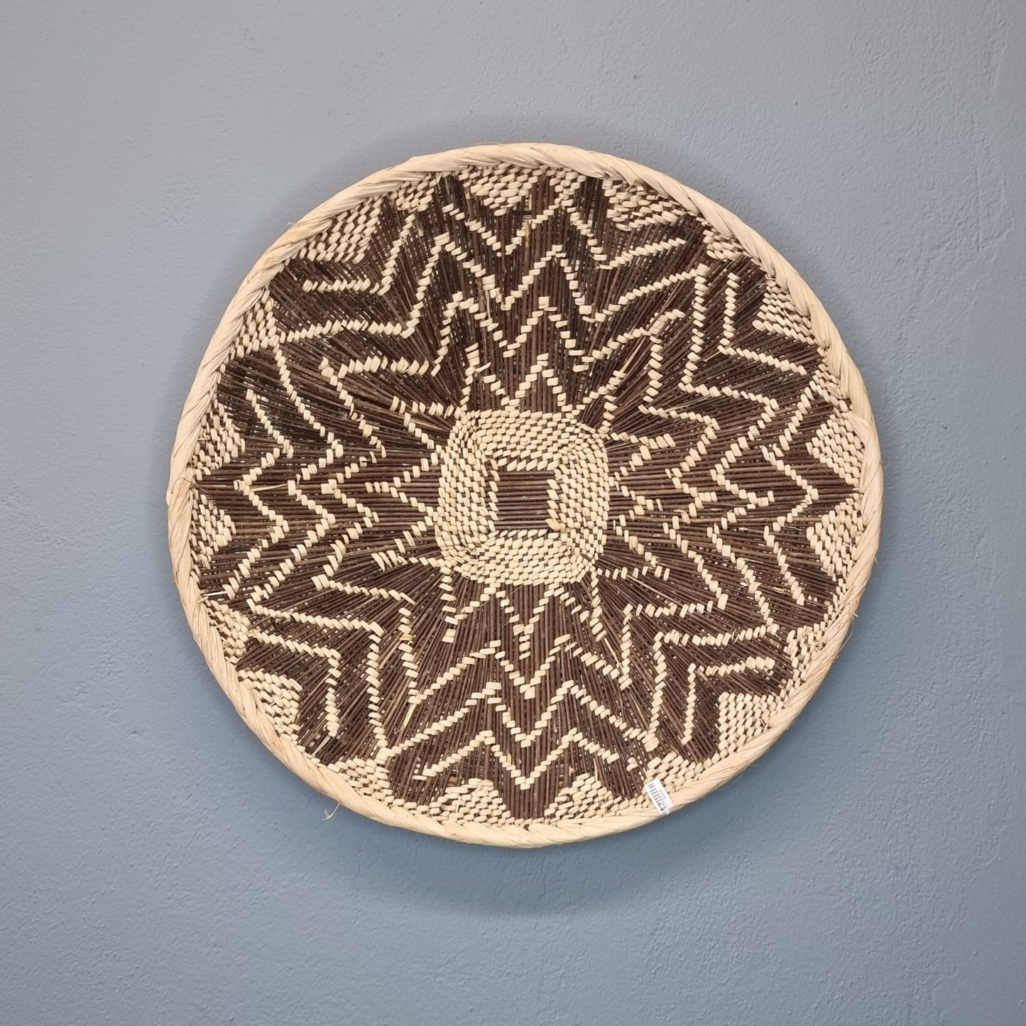 TONGA BASKET DBL WEAVE (ZAMBIA) PLATE 38-43D