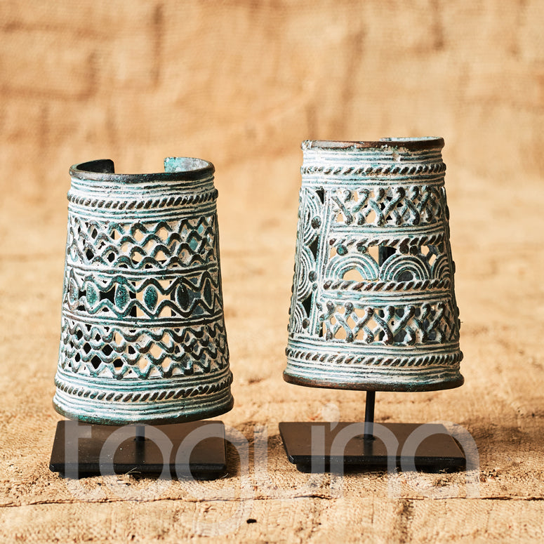 BENIN BANGLE (BENIN/NIGERIA) CUFF 14H