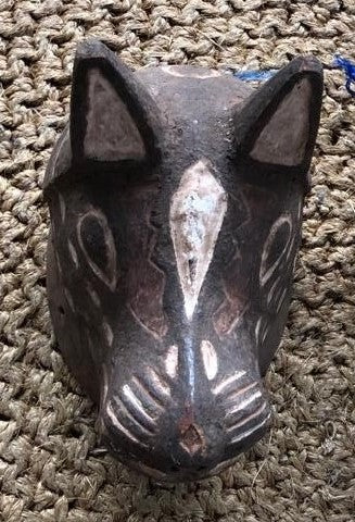 MOSSI ZOOMORPHIC MASK (BURKINA FASO) MED