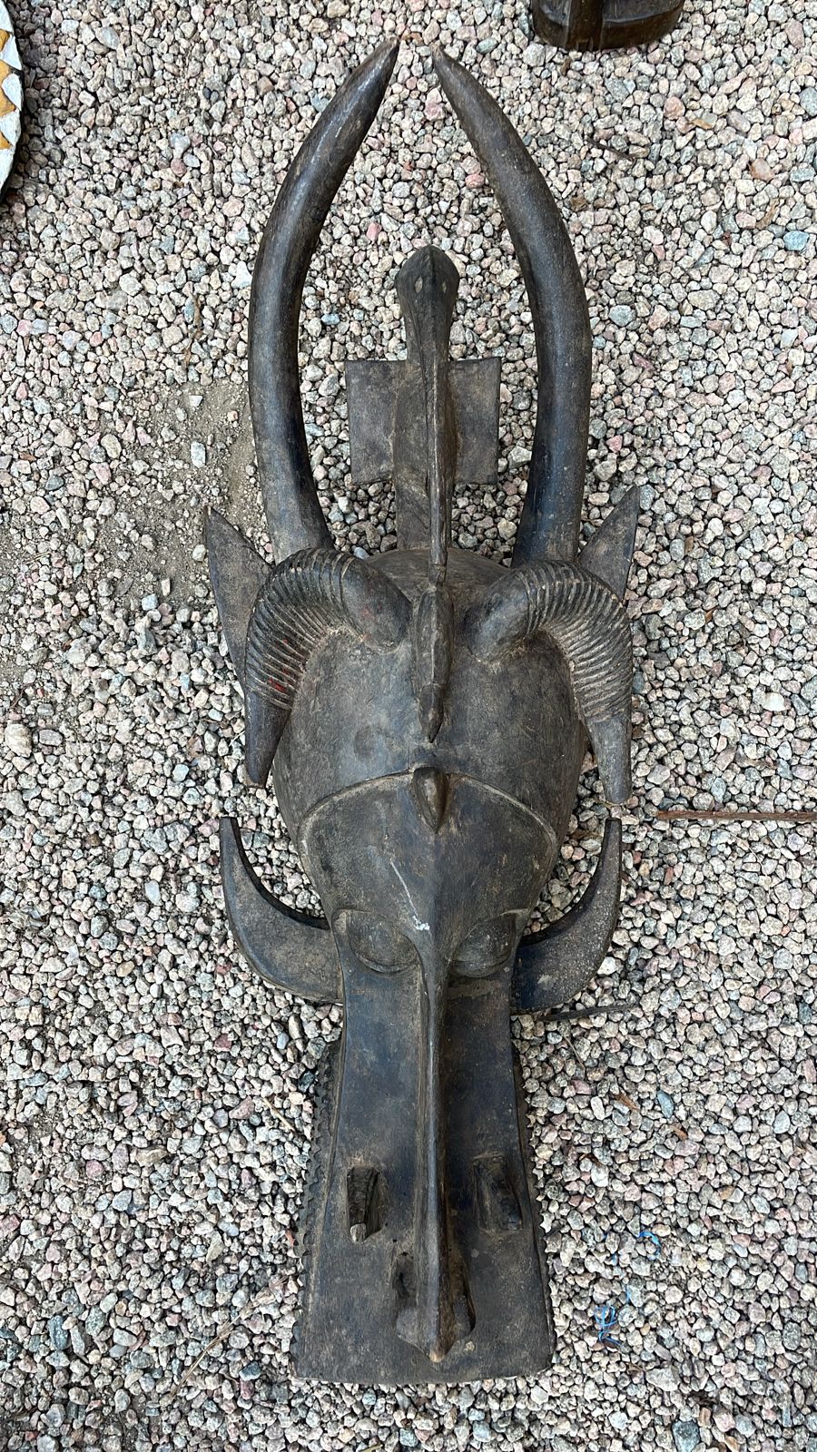 SENUFO HELMET MASK (IVORY COAST) 75H