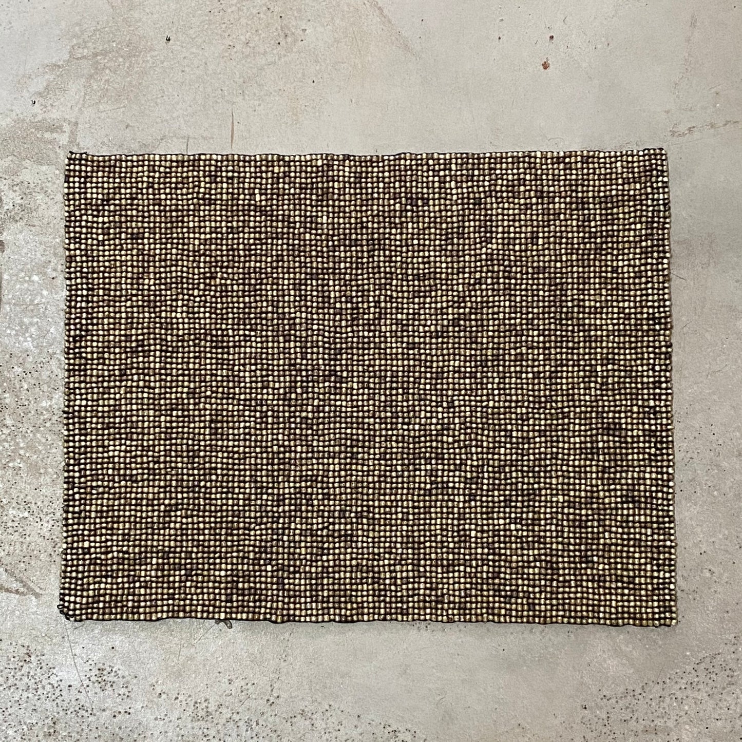 BEADED PLACEMAT (INDONESIA) RECT 44L 34W ANTQ