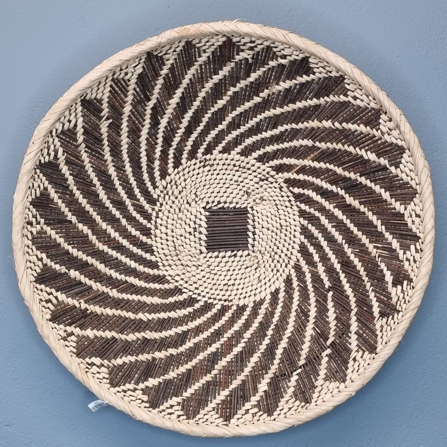 TONGA BASKET DBL WEAVE (ZAMBIA) PLATTER 70D