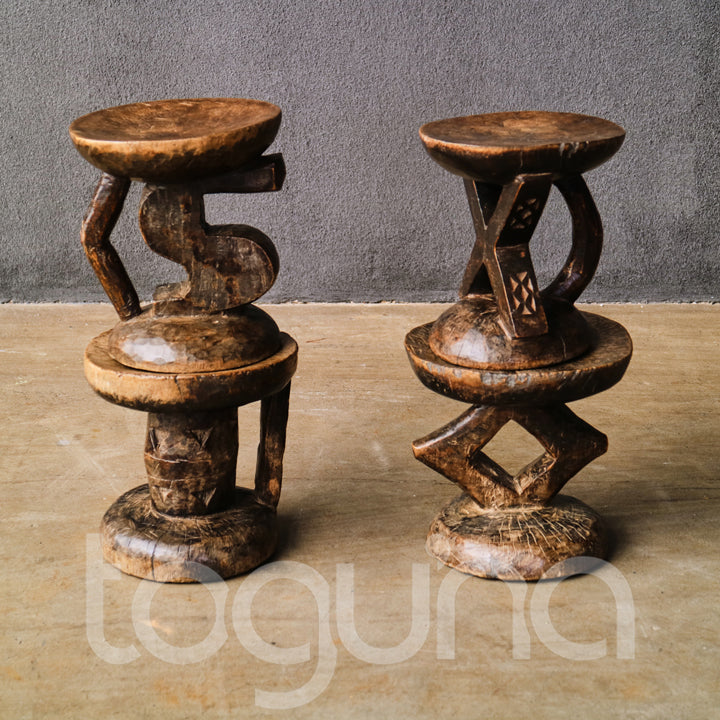 TONGA STOOL (ZIMBABWE) 18W 21H