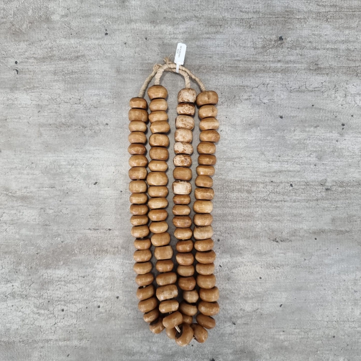 BONE BEAD (KENYA) MED CML