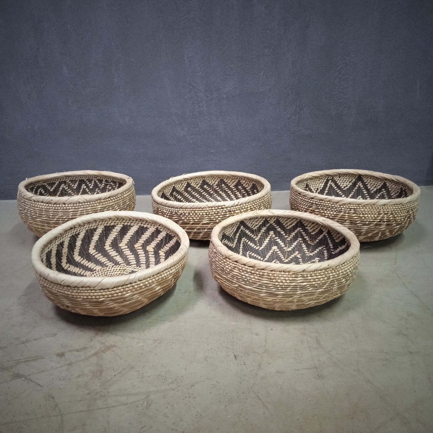 TONGA BASKET DBL WEAVE (ZAMBIA) BOWL 15-25D 9H