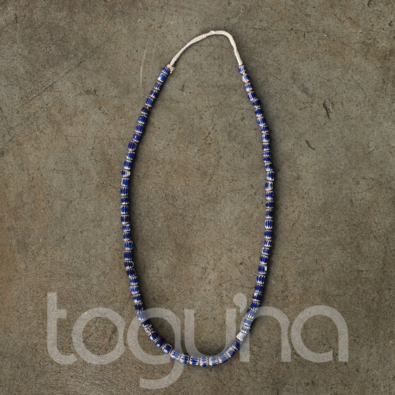 CHEVRON TRADE BEAD STR (GHANA)