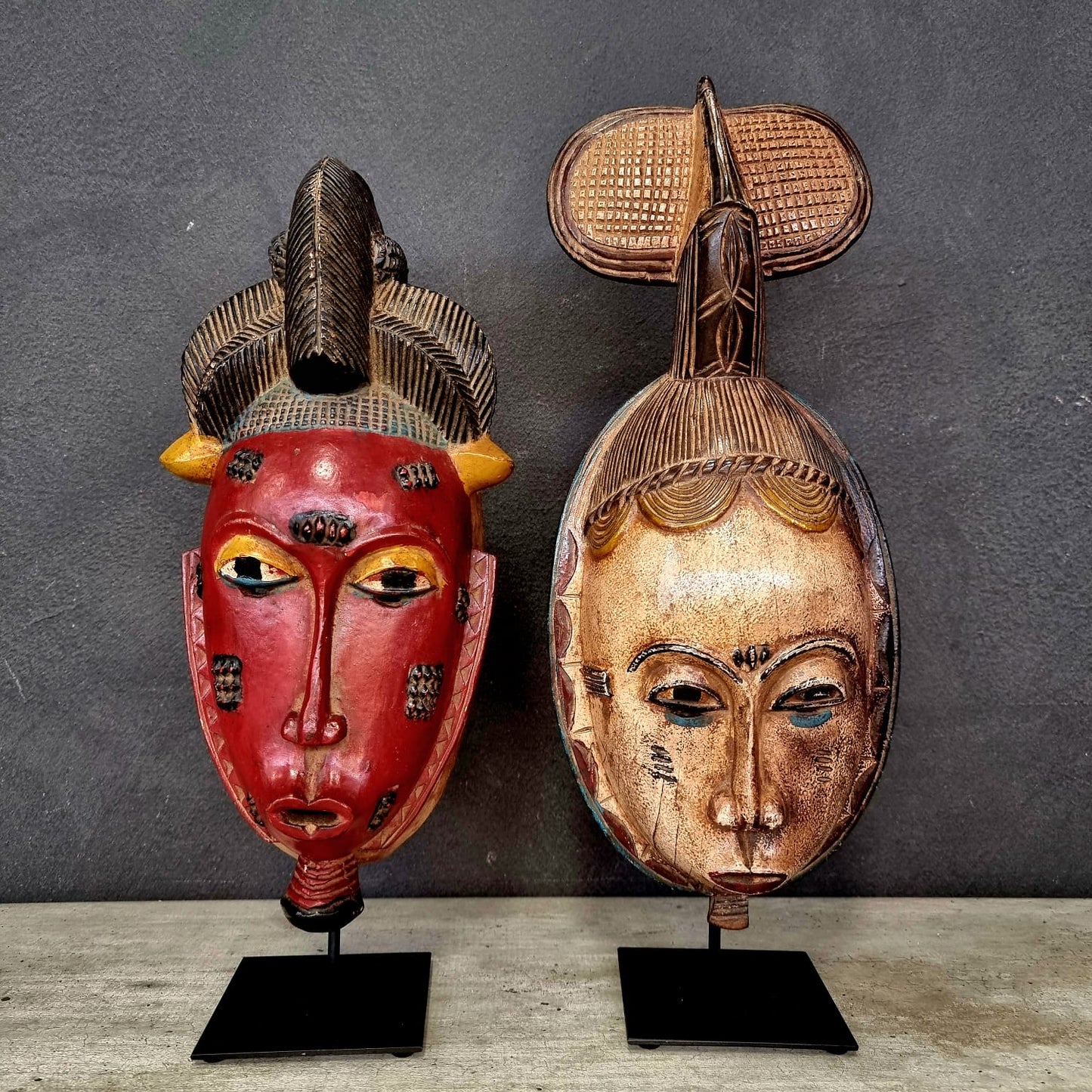 BAULE MASK (IVORY COAST) 45H