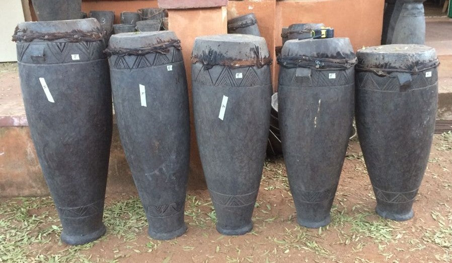 LOZI CEREMONIAL DRUM (ZAMBIA) 32D 90H