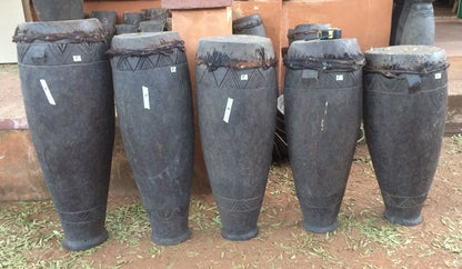 LOZI CEREMONIAL DRUM (ZAMBIA) 32D 90H