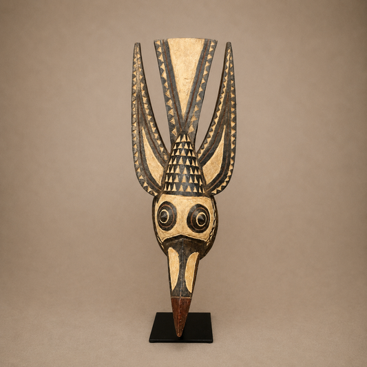 MOSSI ZOOMORPHIC MASK (BURKINA FASO) LRG