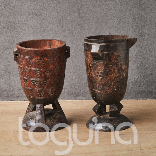 LOZI MILK JUG (ZAMBIA) 20D 38H