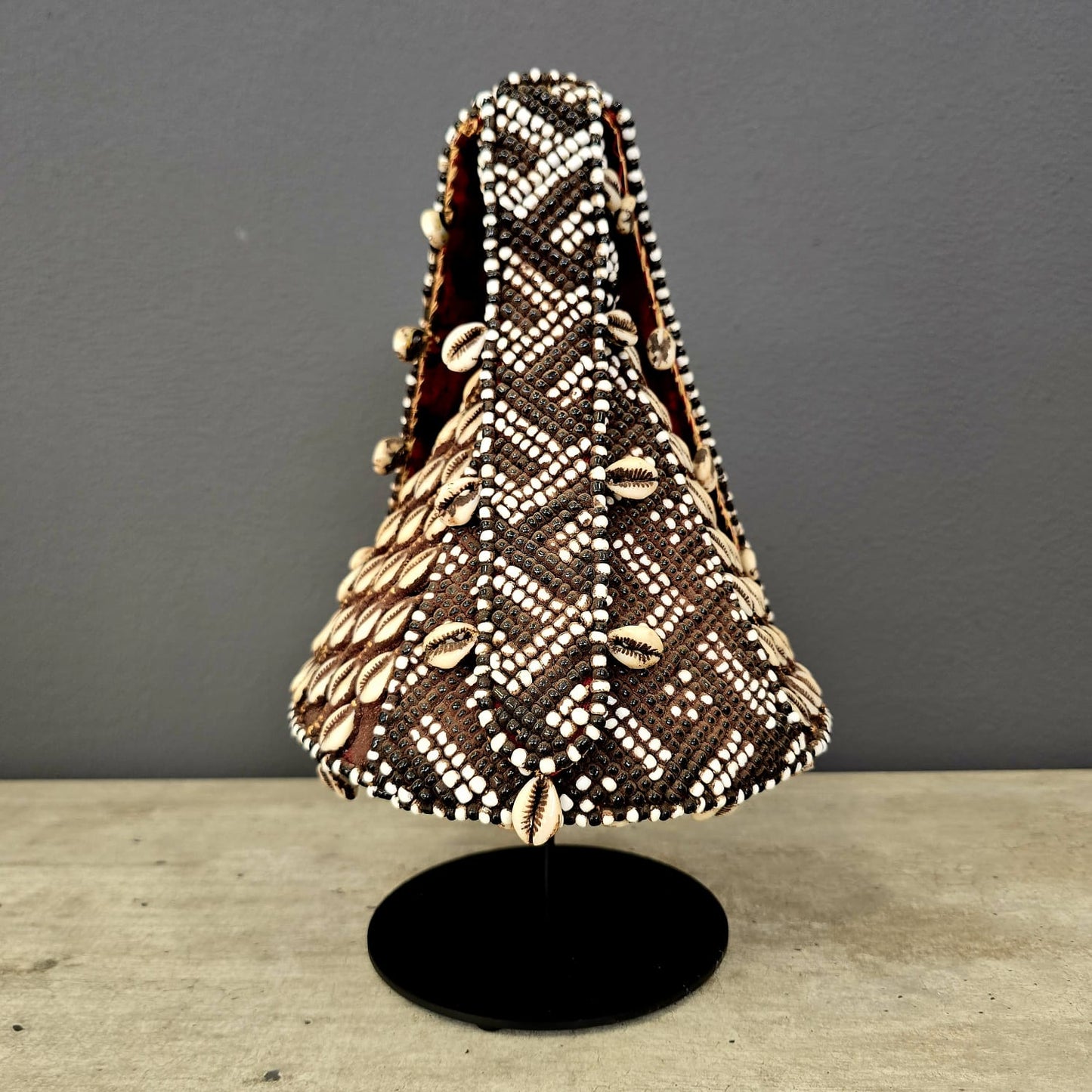KUBA CEREMONIAL HAT (DRC) SP