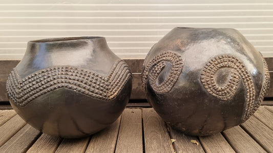 ZULU UKHAMBA POT (SOUTH AFRICA) H27 D30