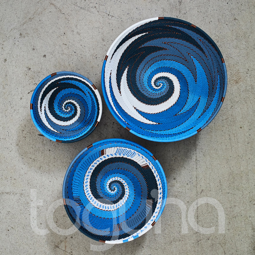 TELEPHONE WIRE BASKET (SOUTH AFRICA) BOWL 20D