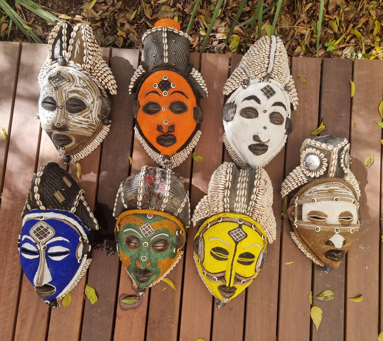 PUNU MASK (CAMEROON/GABON) 40H BEADED