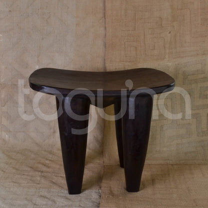 SENUFO STOOL/SIDE-TABLE (IVORY COAST) MED 60L 40W 35H