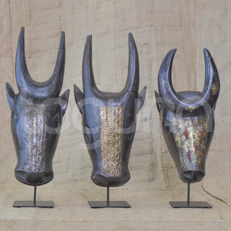 BAMBARA BULL HEADDRESS (MALI) MED