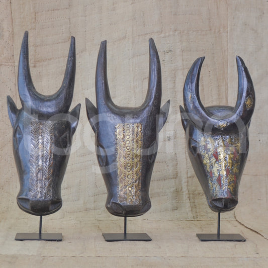 BAMBARA BULL HEADDRESS (MALI) MED