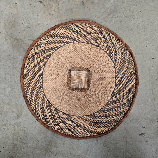 TONGA BASKET (ZIMBABWE) DISK 38-43D NAT