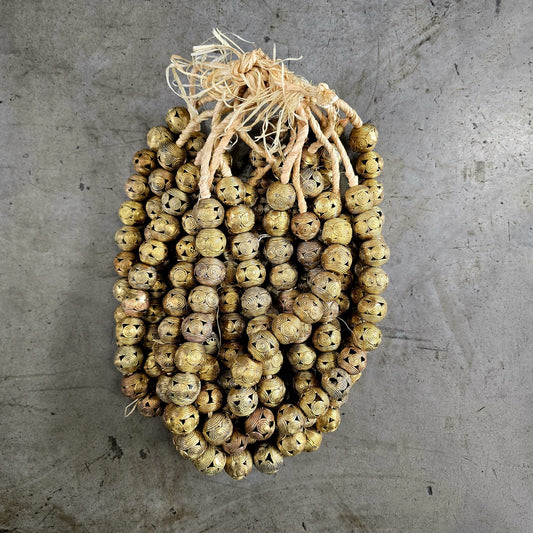 BAULE BRASS BEAD (IVORY COAST) MED