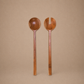 SERVING SPOON (INDONESIA) PAIR 37L 8W WOOD
