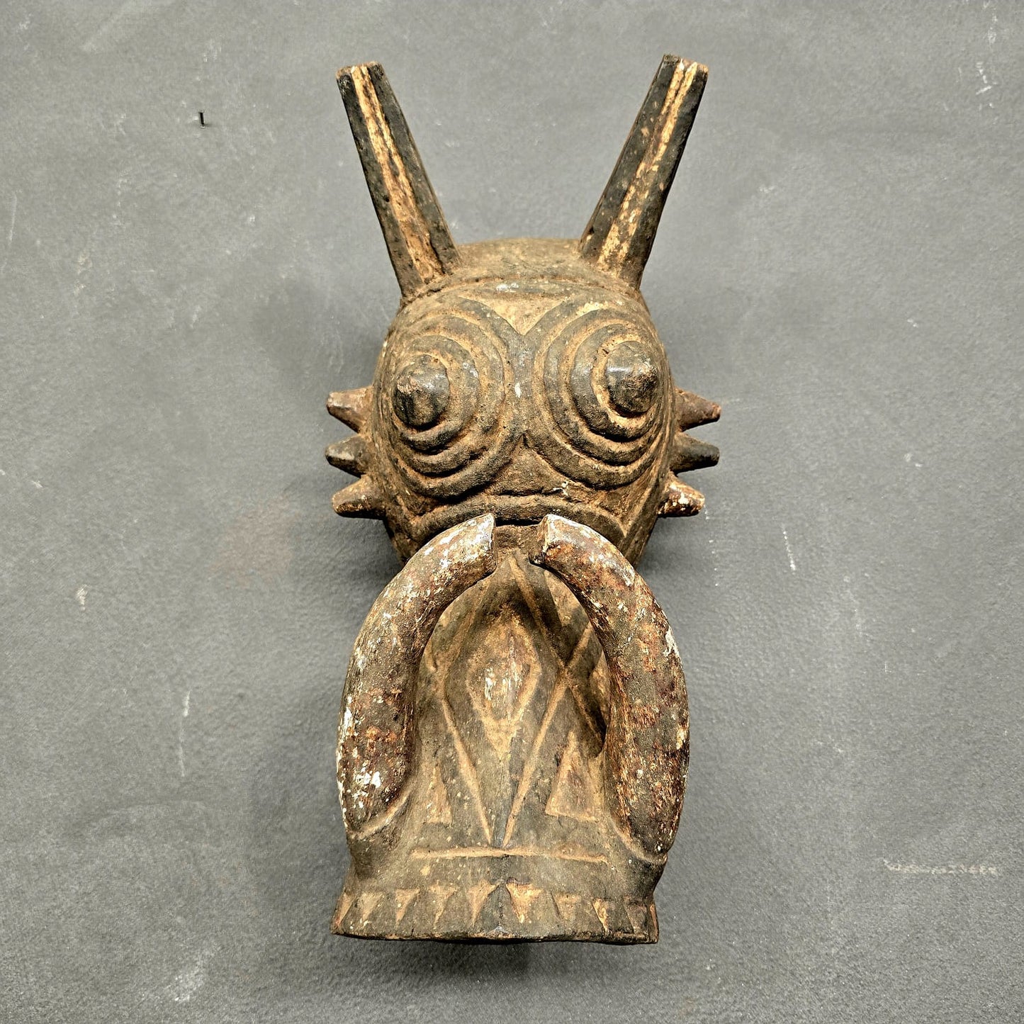 MOSSI ZOOMORPHIC MASK (BURKINA FASO) LRG