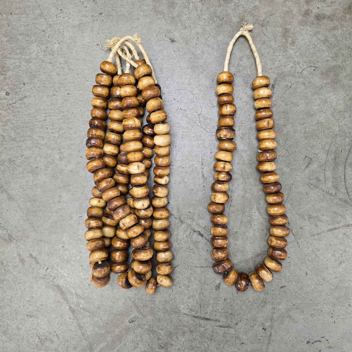 BONE BEAD (KENYA) MED CML