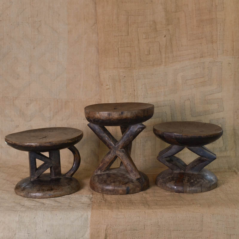 TONGA STOOL (ZIMBABWE) 33W 34H
