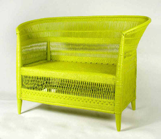CHAIR LOVESEAT (MALAWI) 110L 59W 84H CUST