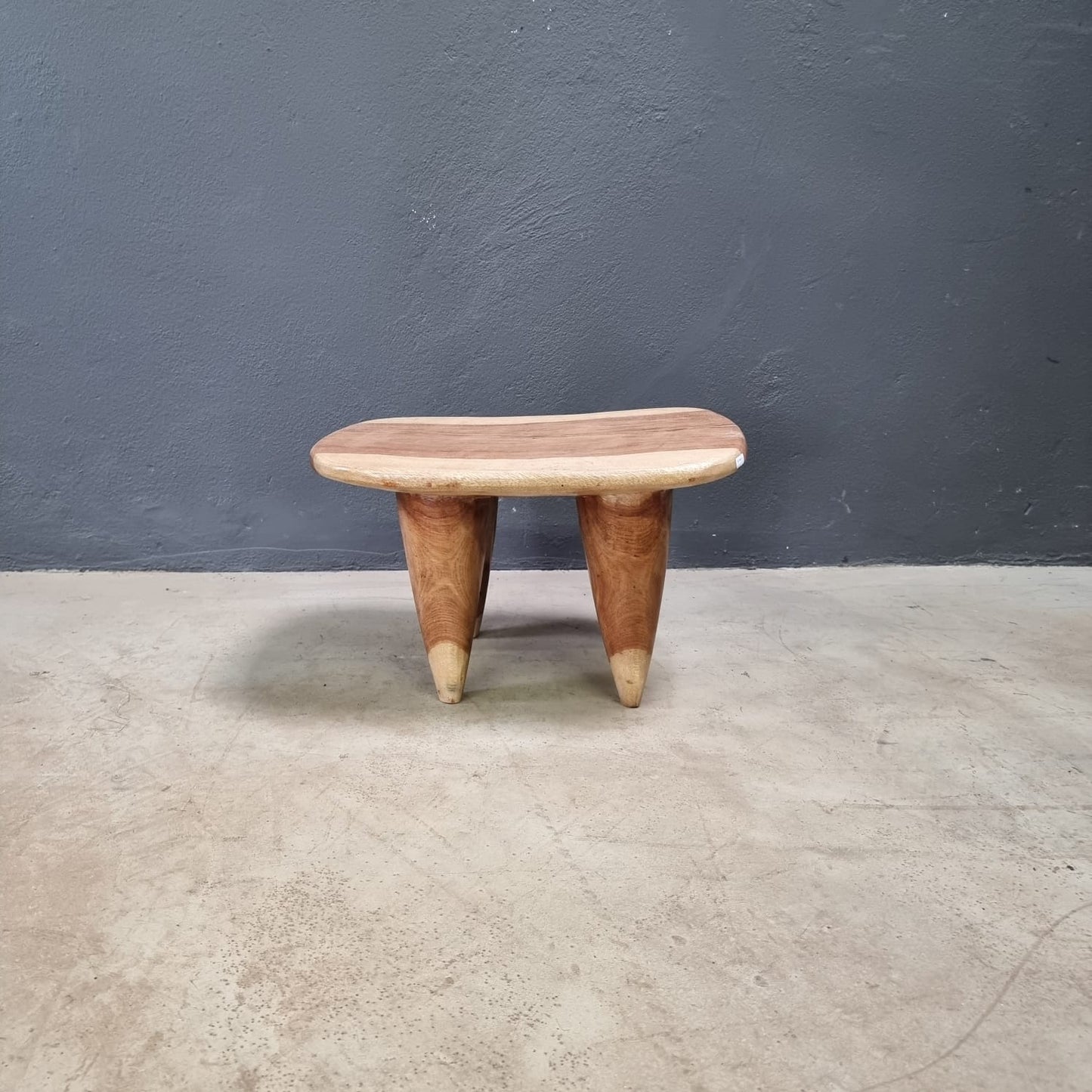 SENUFO STOOL/SIDE-TABLE (IVORY COAST) XS 42L 33W 28H