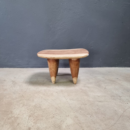 SENUFO STOOL/SIDE-TABLE (IVORY COAST) XS 42L 33W 28H