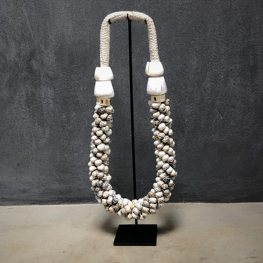 MULTI SHELL NECKLACE (INDONESIA) SP 20W 53H