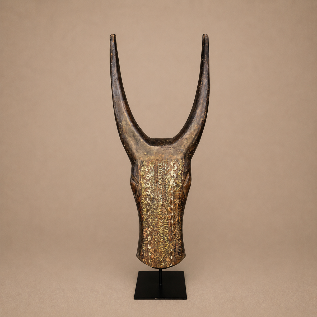 BAMBARA BULL HEADDRESS (MALI) LRG
