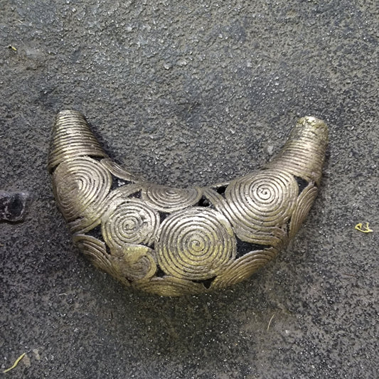 BAULE BRASS PENDANT (IVORY COAST) XL