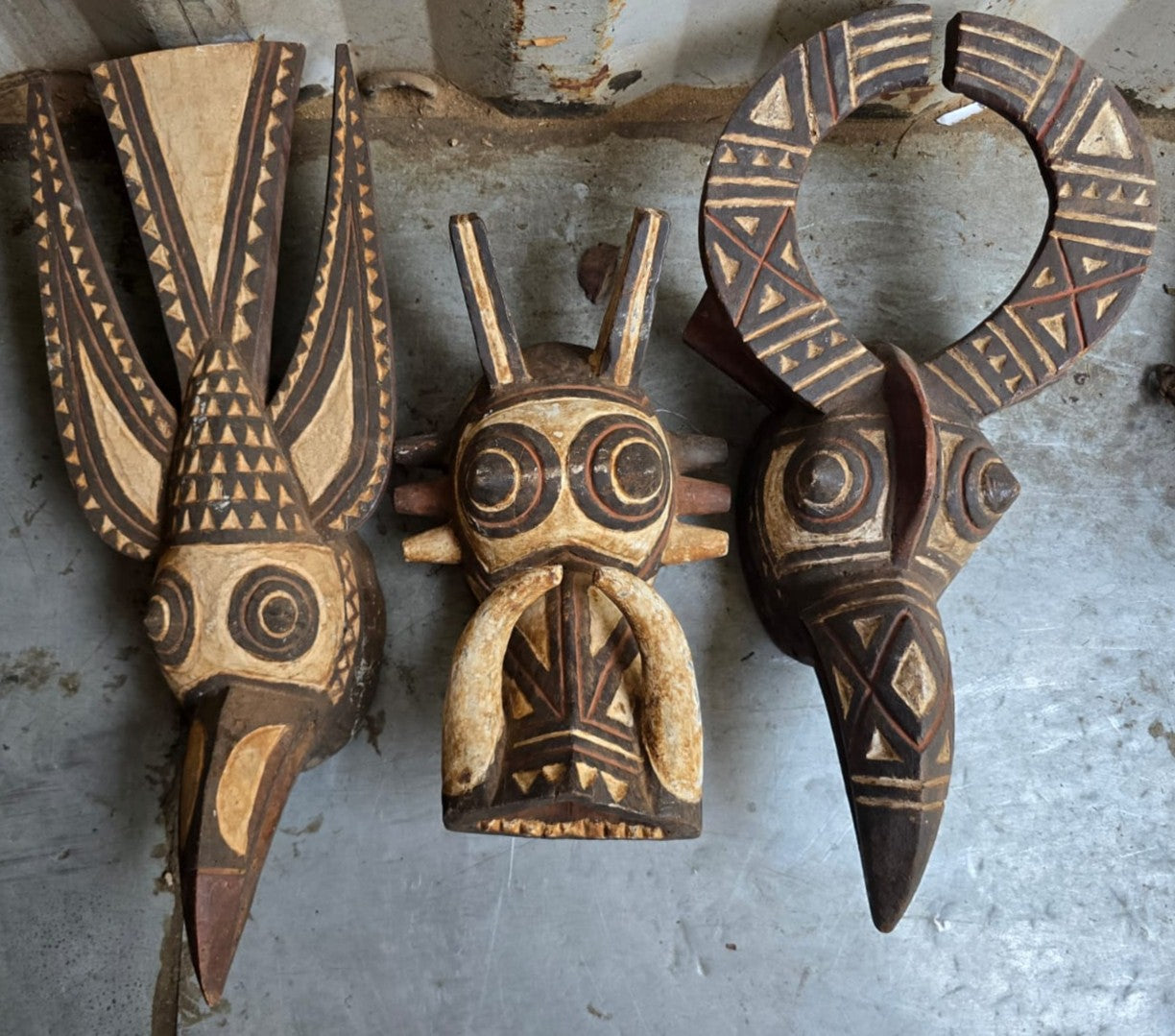 MOSSI ZOOMORPHIC MASK (BURKINA FASO) LRG