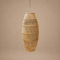 RATTAN LAMPSHADE (INDONESIA) SPUTNIK 30L 30W 70H NAT