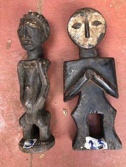 CARVED FIGURINE (KENYA) 35H