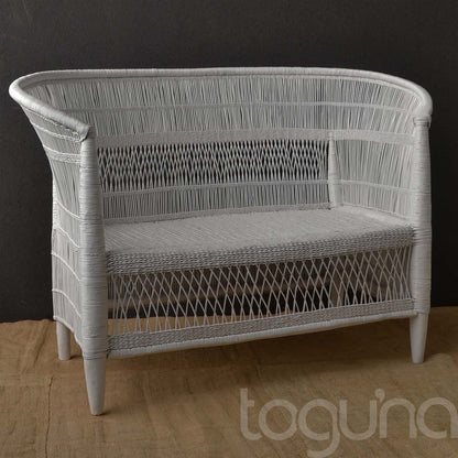 CHAIR LOVESEAT (MALAWI) 110L 59W 84H CUST