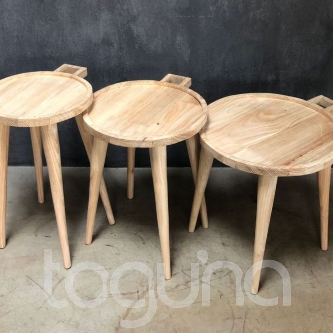 COFFEE SIDE-TABLE (SOUTH AFRICA) 48D 50H DRK