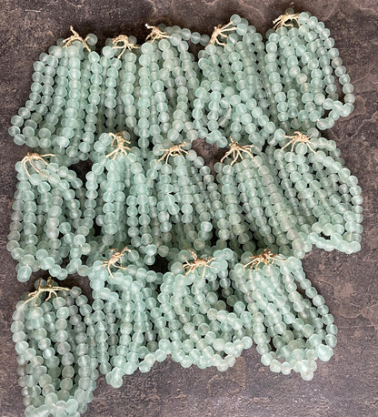 RECYCLED GLASS BEAD (GHANA) XL OPAQUE