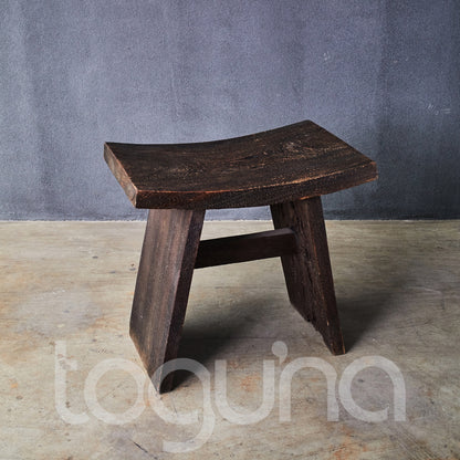 BALINESE STOOL (INDONESIA) WOVEN 40L 40W 45H NAT