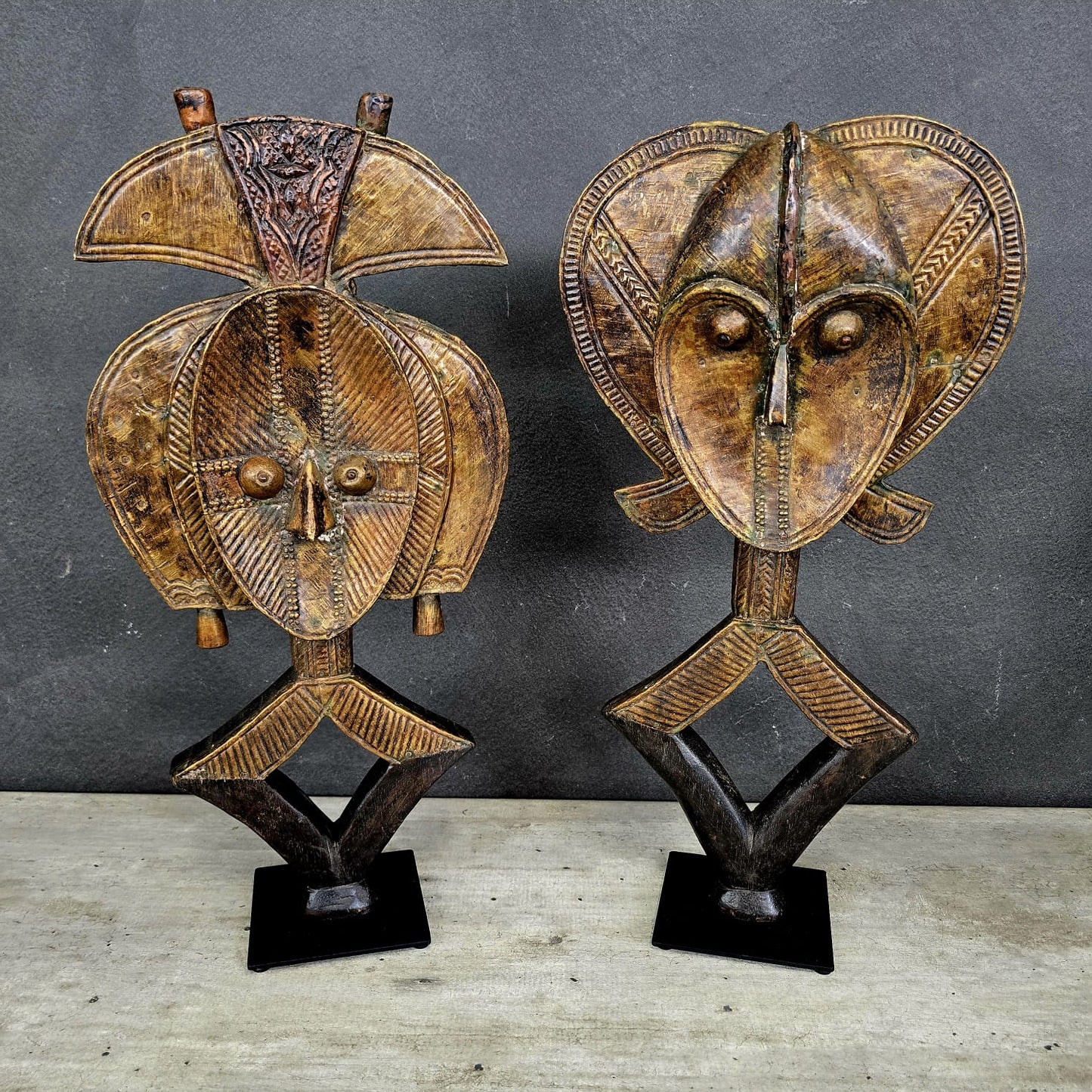 BAKOTA RELIQUARY FIGURE (CAMEROON/GABON) 50H