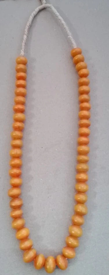 AFRICAN AMBER BEAD (KENYA) SML N/L