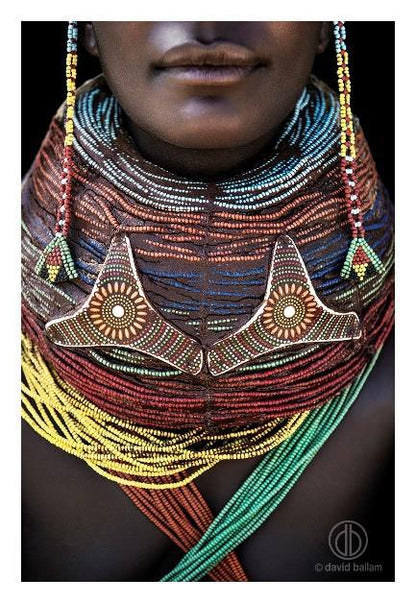 DAVID BALLAM FRAMED PRINT LUBANGO 80L 120H