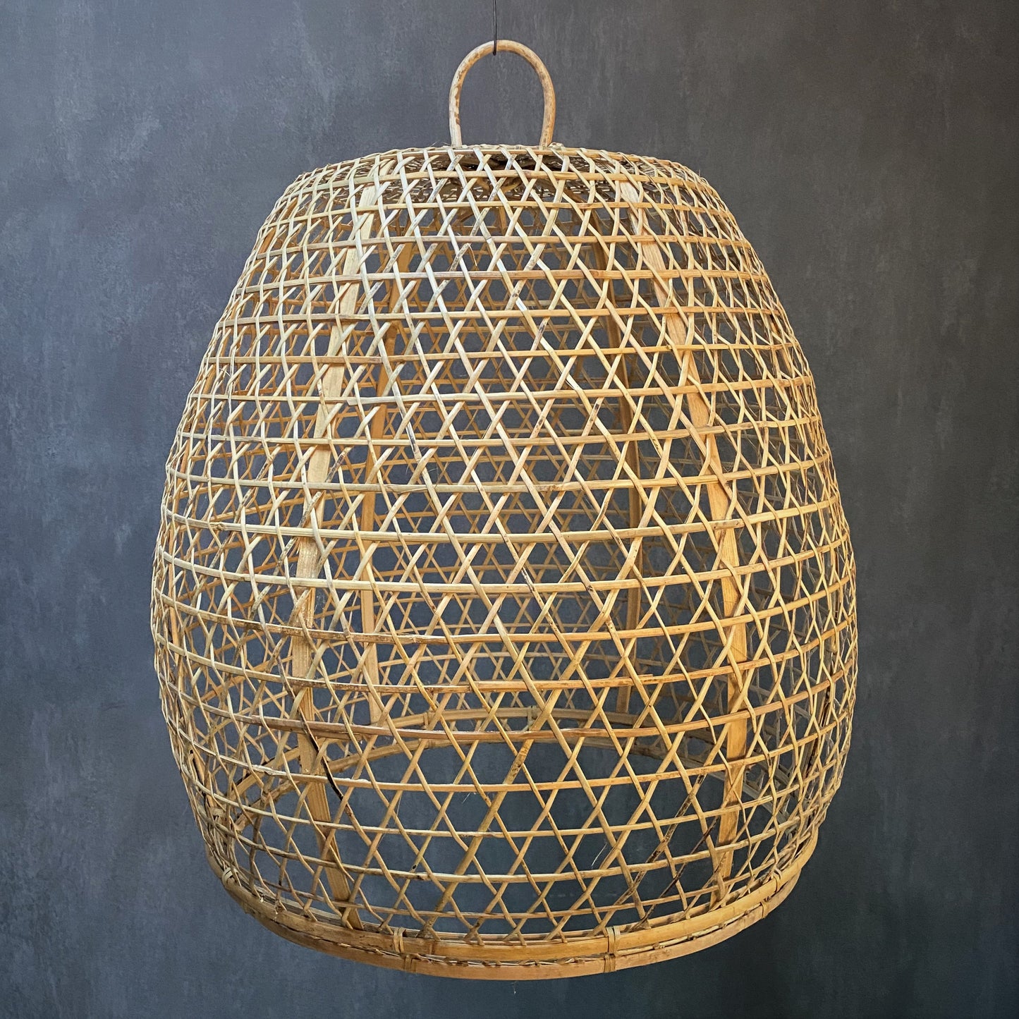 BAMBOO LAMPSHADE (INDONESIA) BELL 68L 68W 65H NAT