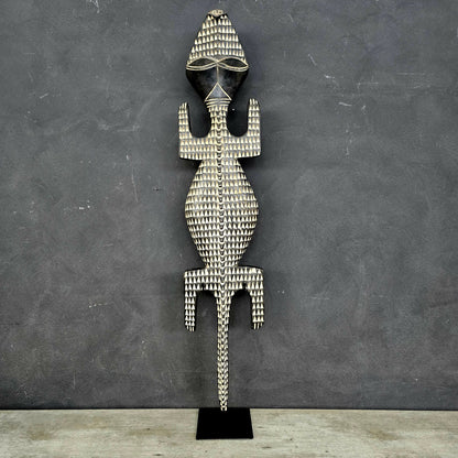 BOBO CROCODILE HEADDRESS (BURKINA FASO) 130H