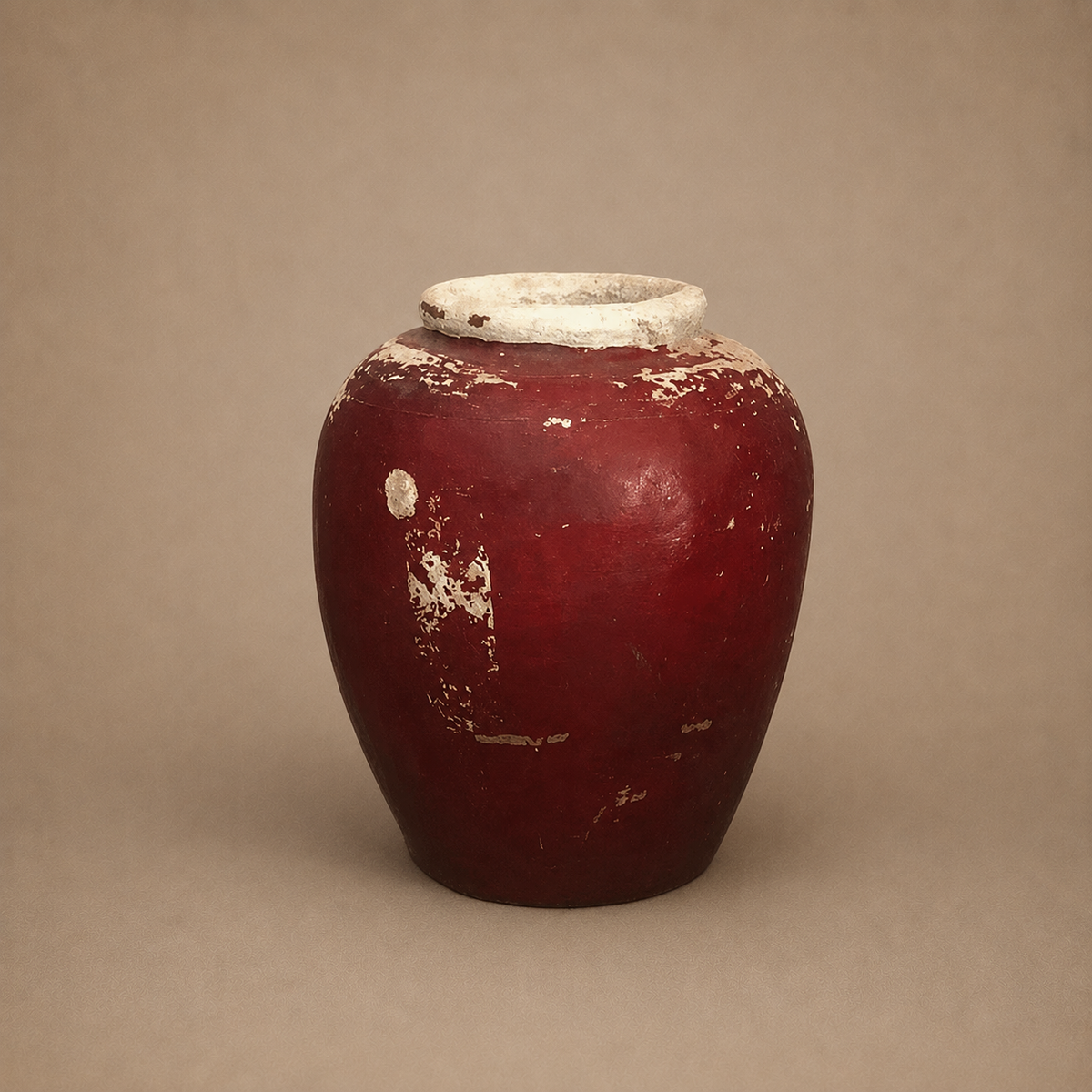 BORNEO VESSEL (INDONESIA) CLAY 25L 25W 33H RED