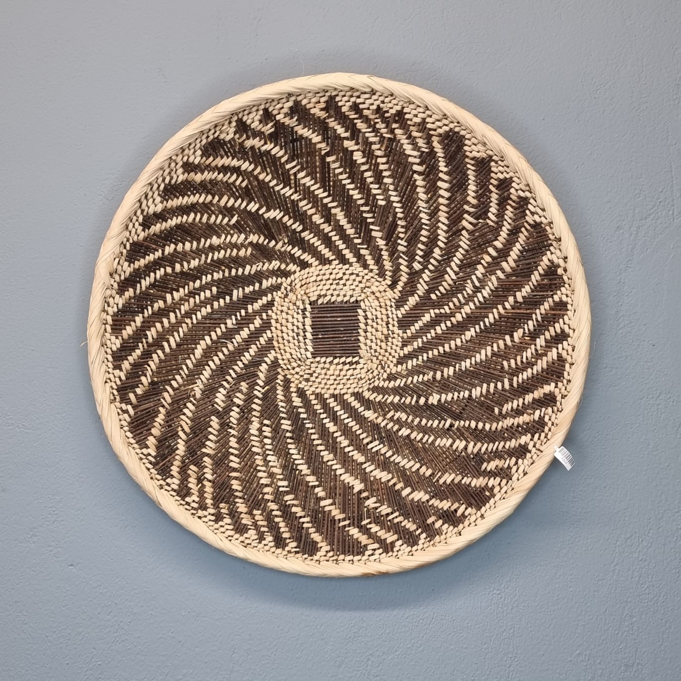 TONGA BASKET DBL WEAVE (ZAMBIA) PLATE 38-43D