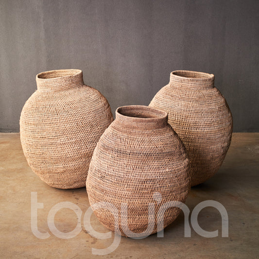 BUHERA BASKET (ZIMBABWE) CONTAINER 60-80H NATURAL