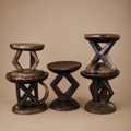 TONGA STOOL (ZIMBABWE) 28W 30H